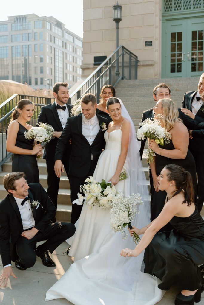 The Madison Club Editorial Downtown Wisconsin Wedding