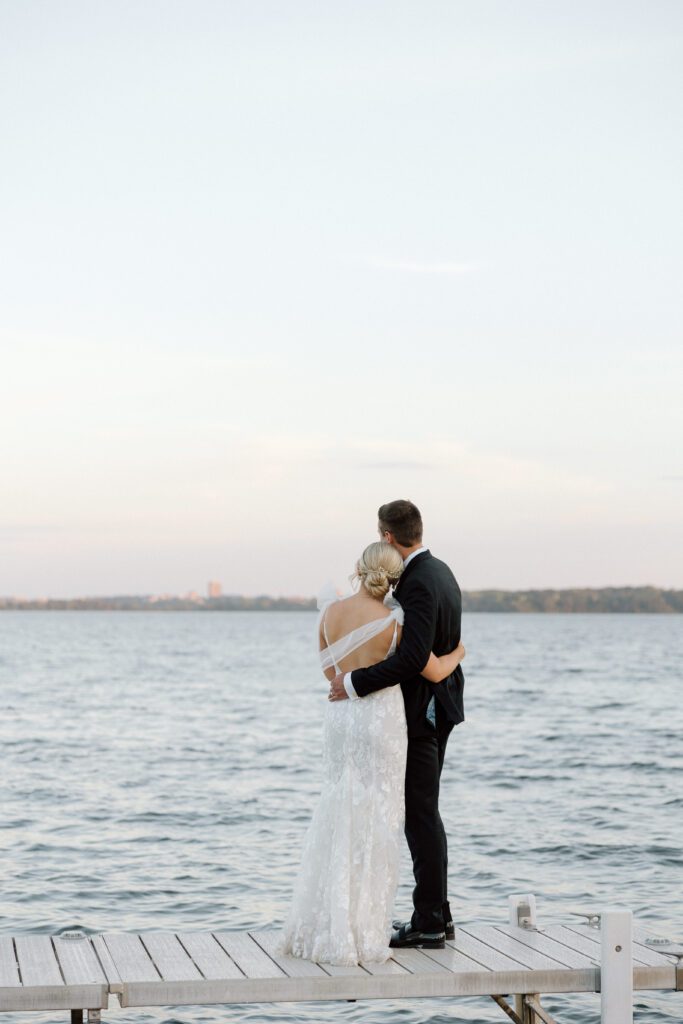 Madison, Wisconsin Lakeside Wedding Bishops Bay
