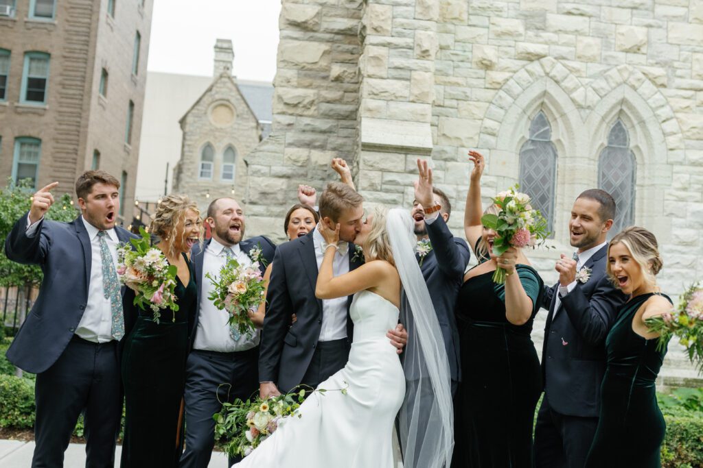 Milwaukee Summer Wedding at The George and Madcap Lounge by Mariah Jones Photo