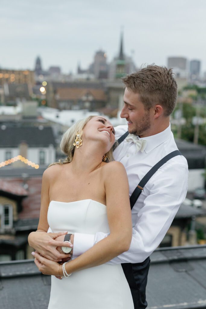 Milwaukee Summer Wedding at The George and Madcap Lounge by Mariah Jones Photo