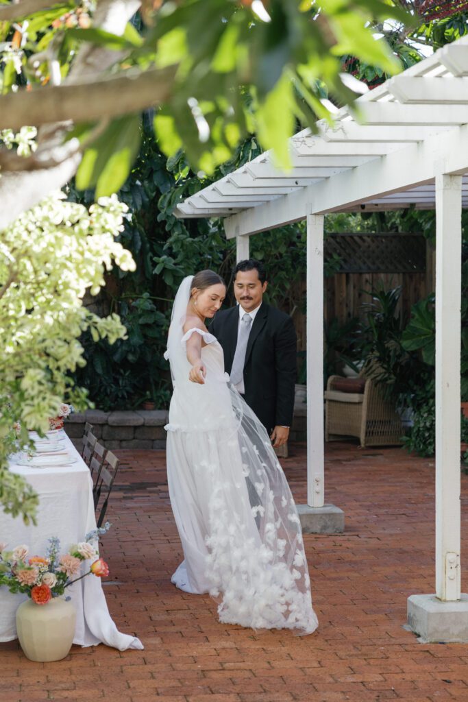 Casual, Colorful, and Nostalgic California Backyard Wedding captured on film and digital by Mariah Jones Photo