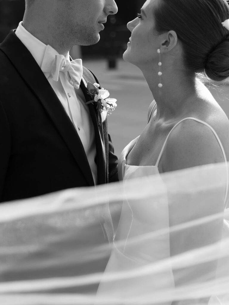 bride and groom documentary wedding day portraits at The Madison Club in Madison, WI.