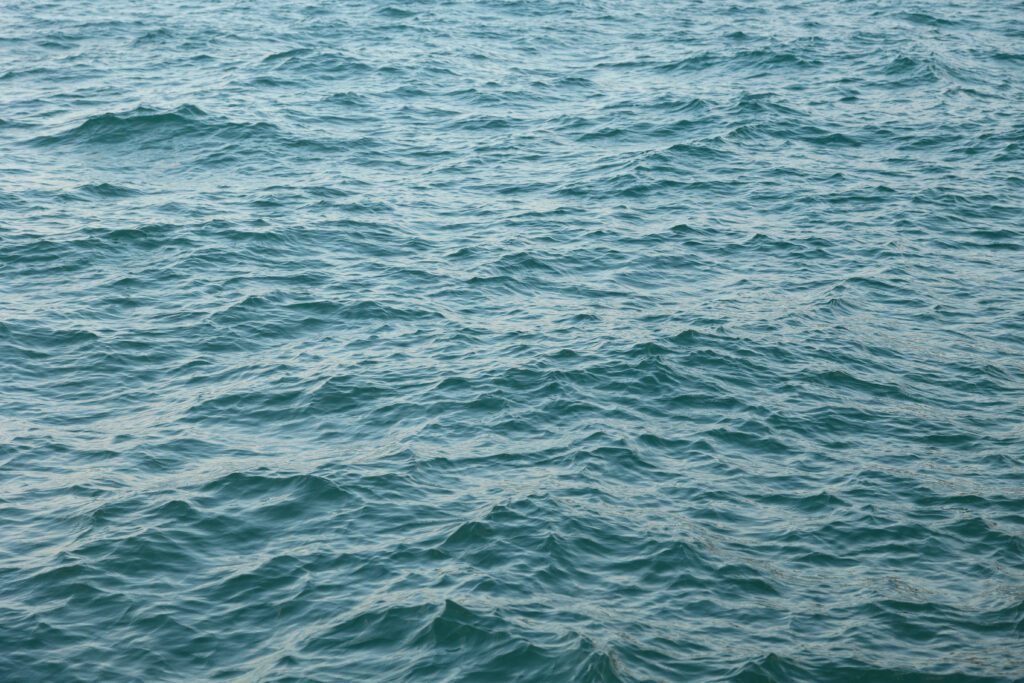 Detail of the water in Lake Michigan at North Avenue Beach.